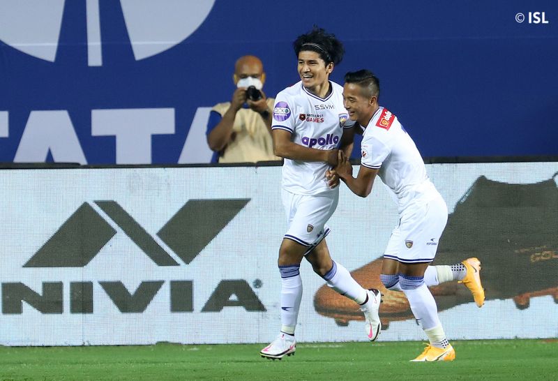 ISL 7 Goals from Thapa and Esmael help Chennaiyin beat Jamshedpur ckm