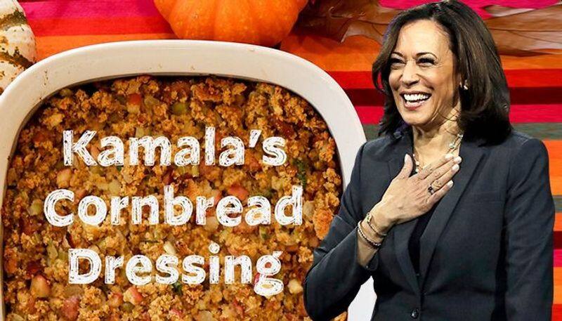 Food Kamala Harris Thanksgiving family recipe cornbread-VPN