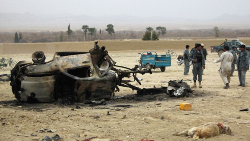 Afghanistan car bombing claims at least 30 security personnel lives-dnm