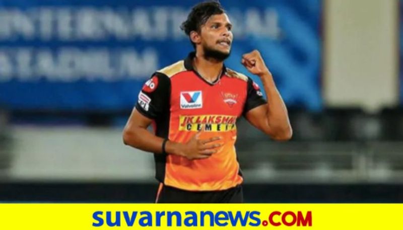 SRH Star Fast  Bowler T Natarajan added to Team India ODI squad as cover for Navdeep Saini kvn