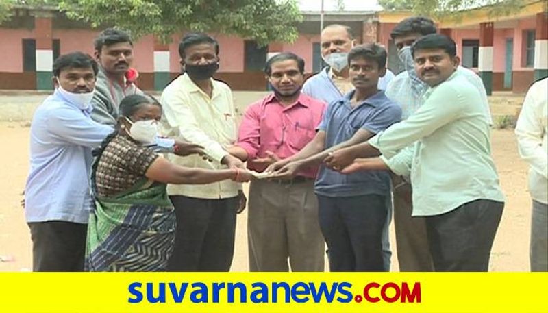 People Help to Poor Student After Published News in Suvarna News grg