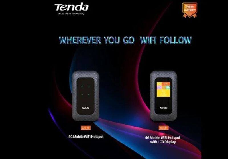 tenda launches new 4g lte advanced pocket mobile wi fi hotspots 4g180 and 4g185