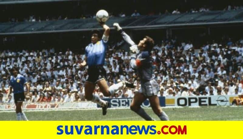 Legendry Footballer Diego Maradona Hand of God shirt up for auction kvn