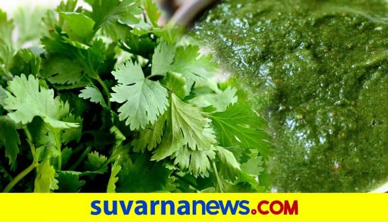 make coriander chutney in this unique way at home with secret ingredient