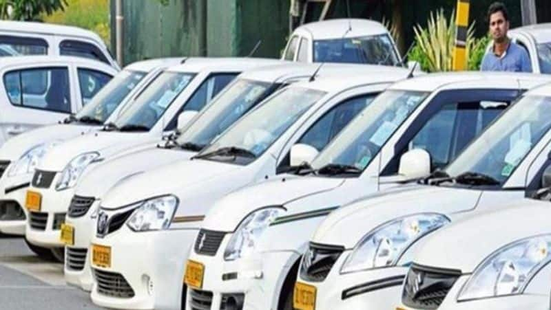 Ola uber Cab Aggregator Services Pose Challenge To Local Taxis in Tumakuru ckm