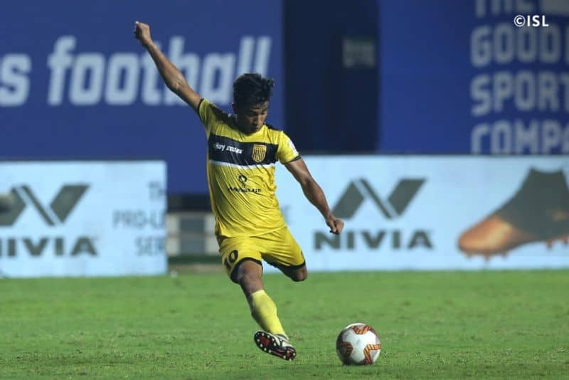 HYDERABAD FCs Mohammad Yasir ISL Hero Extreme Player Of the match against JAMSHEDPUR FC