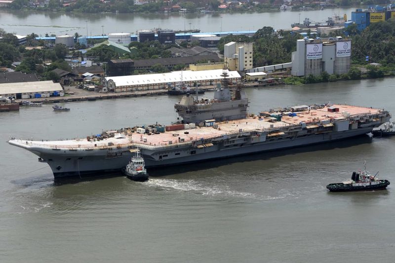 Indian Aircraft Carrier Vikrant Gears Up For Commissioning