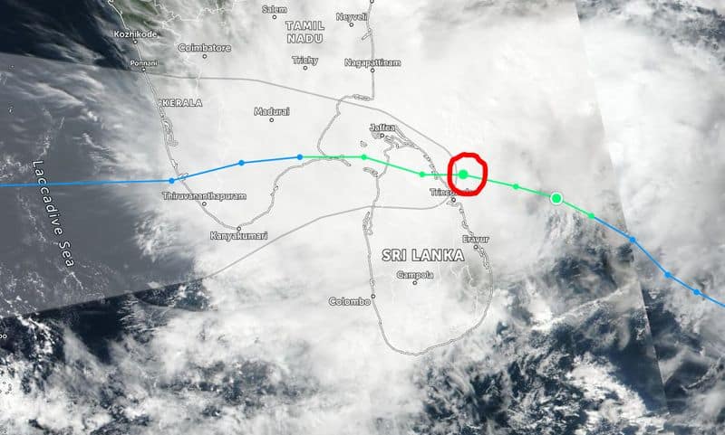 3rd double storm to hit Tamil Nadu ... Meteorological Center information .