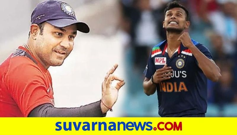 Everyone raise questions when I picked T Natarajan in KXIP squad Says Virender Sehwag kvn