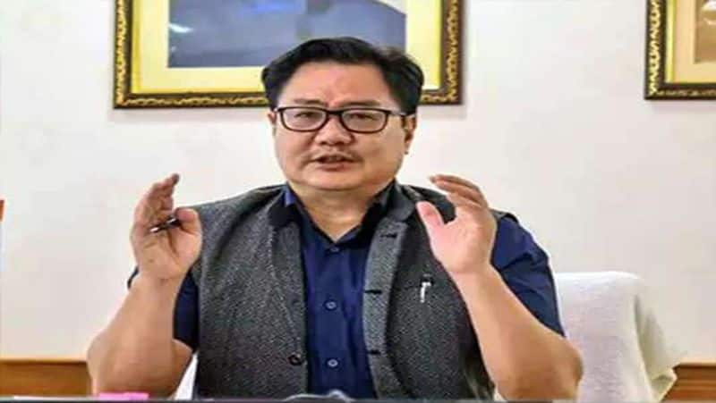 same-sex marriage It is not appropriate to make a court decision Law Minister Kiren Rijiju fvv