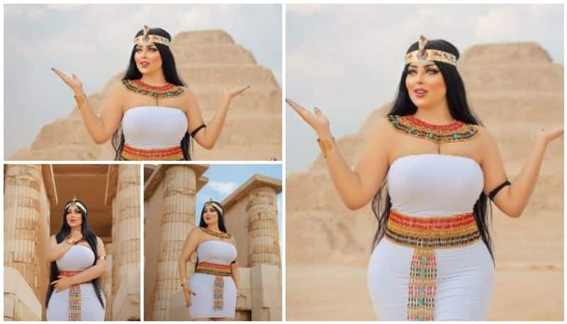 social media influencer Salma-al-Shimi arrested after viral photoshoot