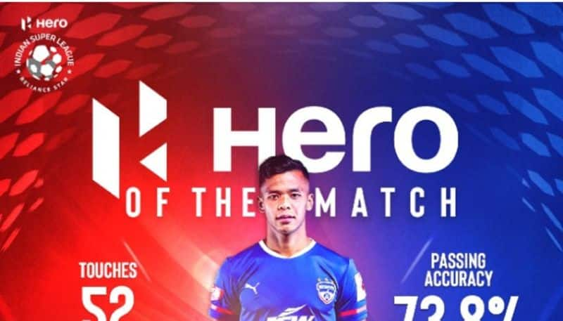 Suresh Singh Wangjam elected as hero of the match in ISL