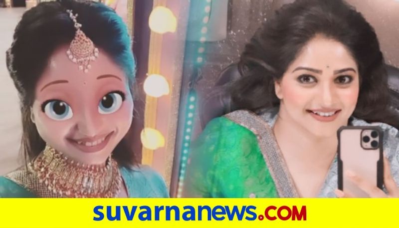 Cartoon version of Sandalwood actress Rachitha ram goes viral dpl