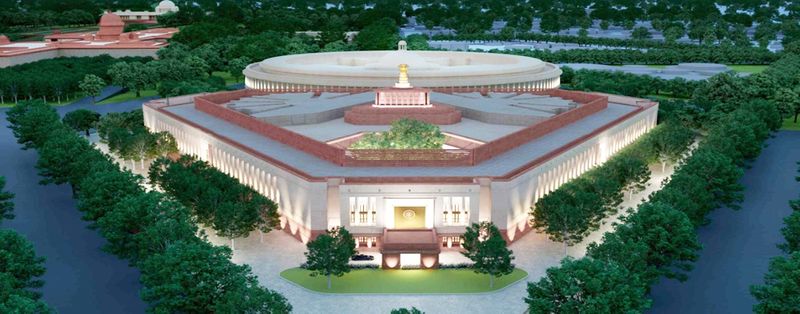 New parliament building will be symbol of atmanirbhar bharat says lok sabha speaker om birla ckm