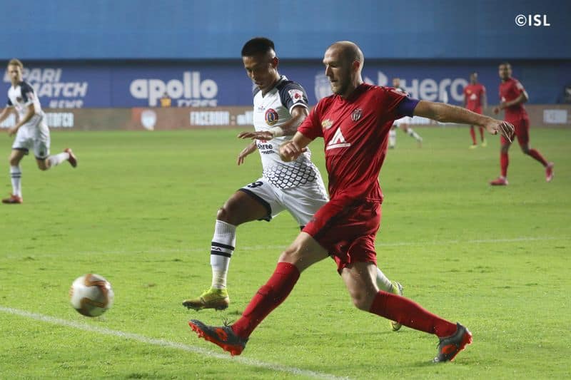 ISL 2020-2021 NEUFC's Benjamin Lambot ISL Hero Of the match