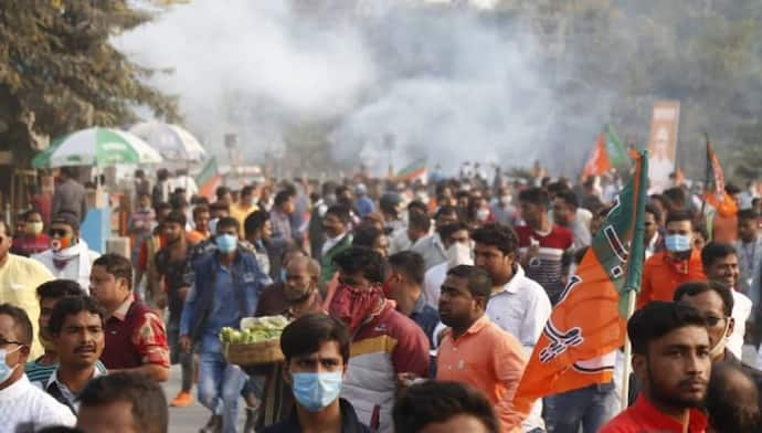 উত্তরকন্যা অভিযানে মৃত্যু বিজেপি কর্মীর - 'গুলি চালিয়েছে পুলিশ', বিস্ফোরক অভিযোগ দিলীপের