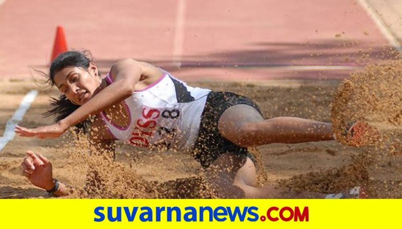 long jump pioneer Anju Bobby George competed with Single Kidney kvn