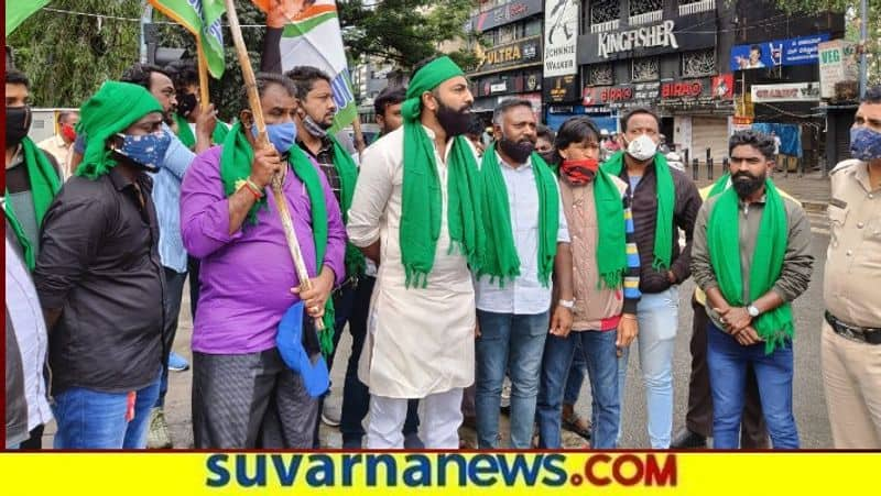 Nalapad Harris supports to  Farmers protest snr