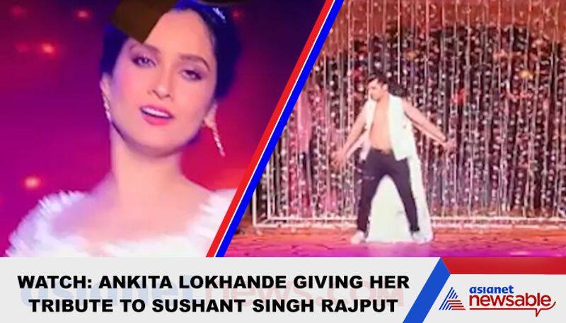 Ankita Lokhande paid tribute to Sushant Singh Rajput at Zee Rishtey Awards 2020 - gps