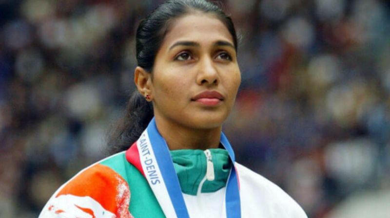 I am one of the fortunate, who reached the world top with a single KIDNEY, Says Anju bobby George CRA