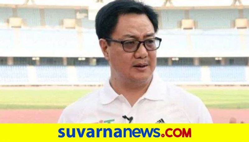 We Should Focus On Olympic Medal Winning Says Central Sports Minister Kiren rijiju in Shivamogga snr