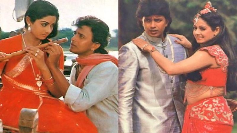 Mithun Chakraborty says actress Sridevi comes shooting set with her mother or sister srb