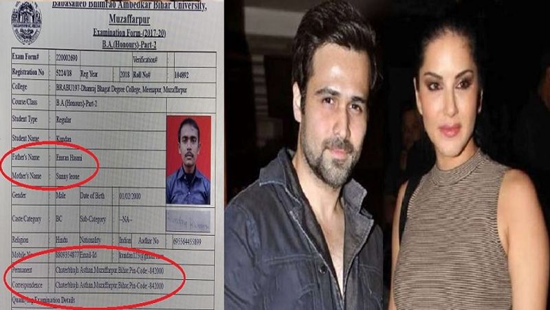 Sunny Leone reacts to Bihar student claiming he is her and Emraan Hashmi son