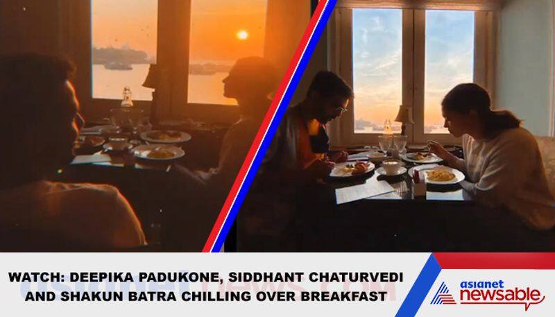 Deepika Padukone, Siddhant Chaturvedi and Shakun Batra enjoying a delicious morning spread: Check out - gps