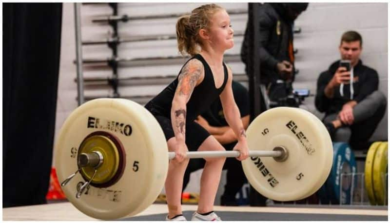 Strongest Seven Year Old Girl In The World' Can Deadlift 80 kg