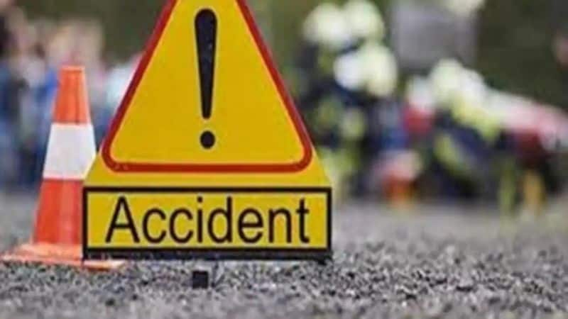 three Youth bike riders killed in road accident Near HosKote rbj