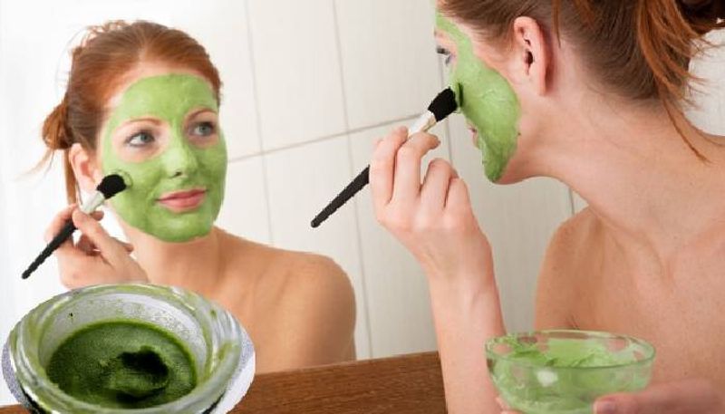 green tea face pack for clear skin