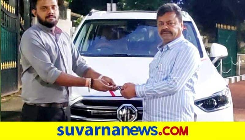 M P Renukacharya buys china made MG Gloster car netizens ask to fallow aatm nirbhar bharat ckm