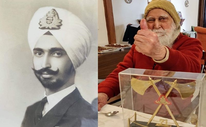 Prithipal Singh Gill who served Indian Army Navy Air Force celebrated his 100th birthday ckm