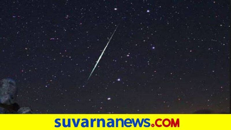 Meteor Shower Visible on Sky grg