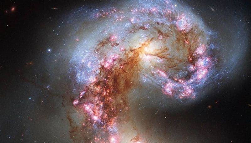 Milky Way Galaxy has started crashing into Andromeda Galaxy