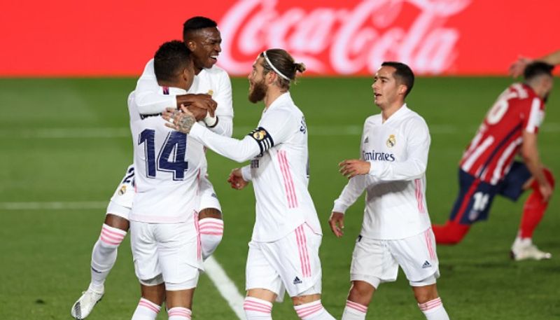 La liga 2020 21 Real Madrid beat Atletico Madrid by 2 0 Match Report