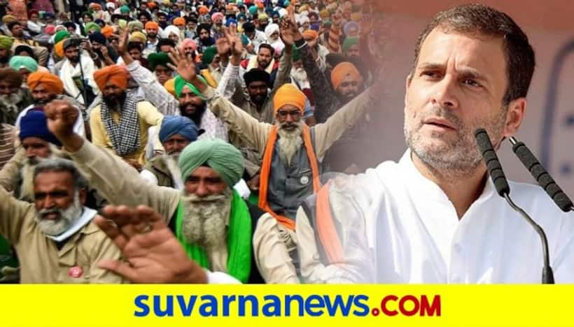 BJP targets Rahul Gandhi for supporting Farmers’ protest, alleges Congress creating confusion