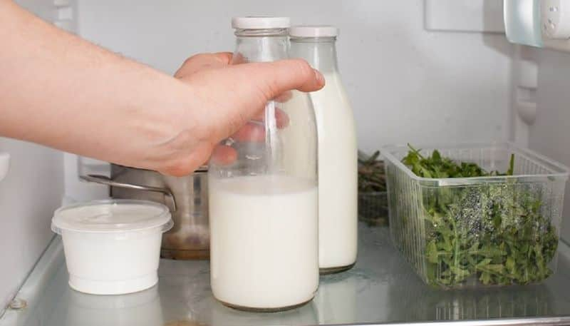 How long can milk be stored in the fridge