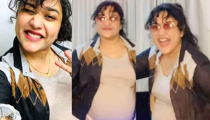 parvathy krishna maternity dance video viral