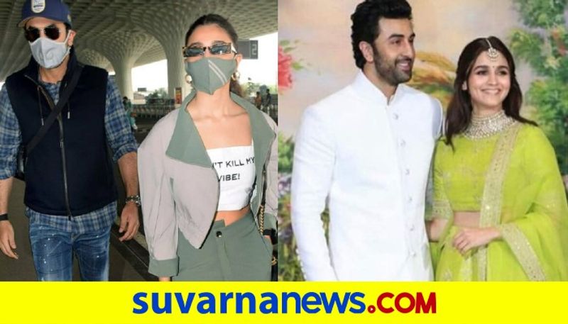 Alia Bhatt And Ranbir Kapoor Spotted Together At Airport Reportedly En Route Goa dpl