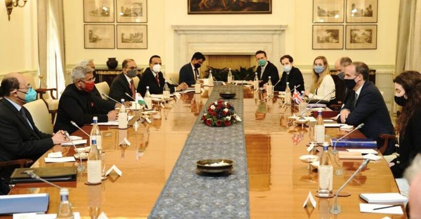 EAM S Jaishankar, UK counterpart Dominic Raab hold talks, discuss trade, defence, education