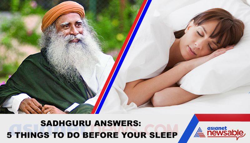 Spiritual Sadhguru on sleep deficiency cure - vpn