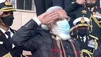 Vijay Diwas: PM Modi lights up ‘Swarnim Vijay Mashaal’, Rajnath Singh unveils `Swarnim Vijay Varsh` logo