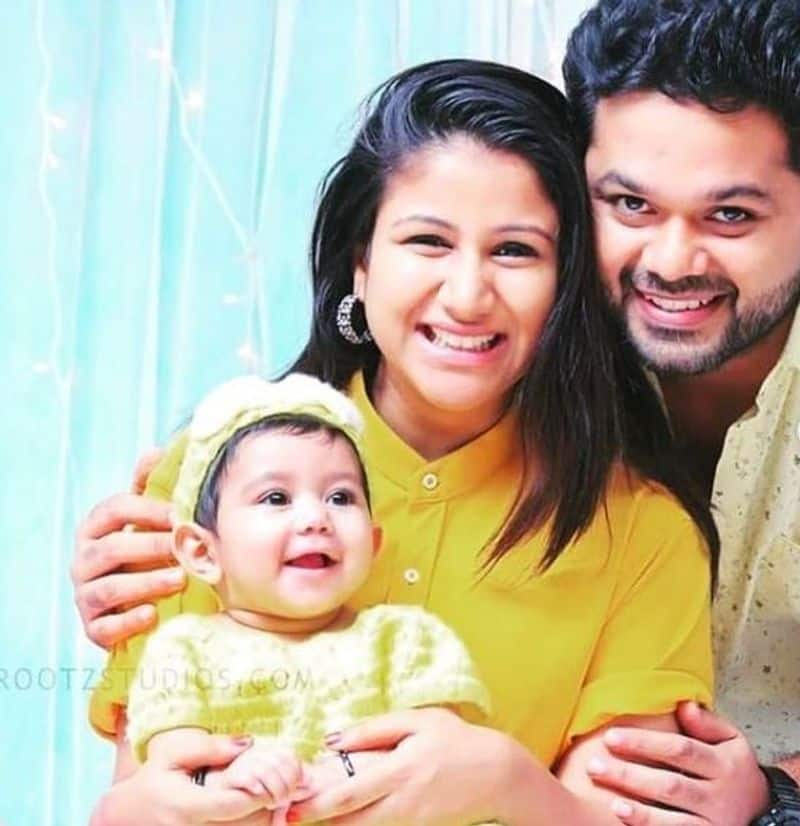 Alya manasa and sanjeev couple blessed with boy baby