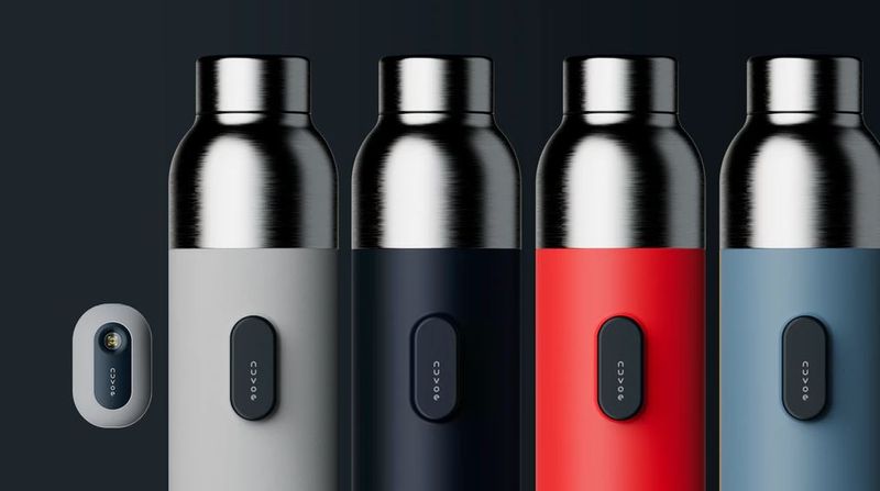 nuvoe water purification device neutralizes germs and kills bacteria make dirty water clean for drink in just a minute