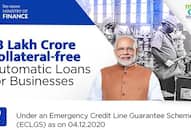Atmanirbhar Bharat: Rs 3 Lakh crore collateral-free automatic loans for businesses