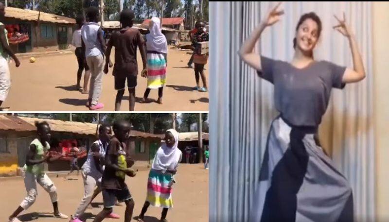 manju warrier shared kim kim challenge video in kenya