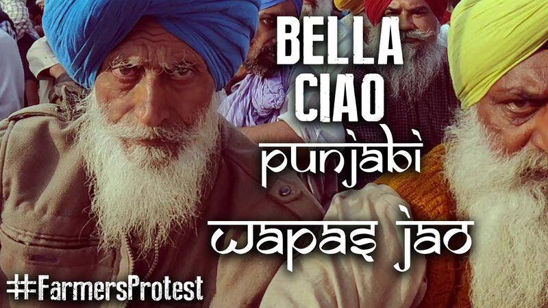 bella ciao punjabi version in solidarity with the delhi farmer strikes