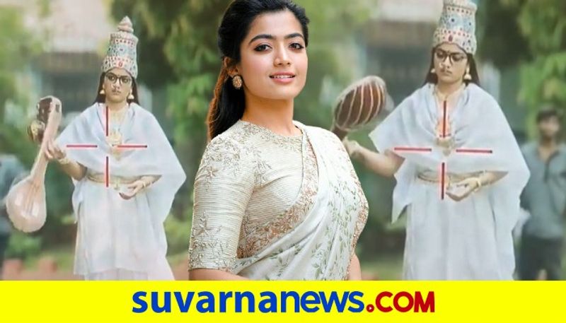 rashmika mandanna share funny shooting video on Instagram vcs