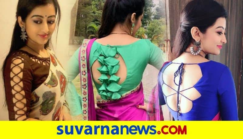 Tejaswini Prakash blouse designs are more attractive dpl